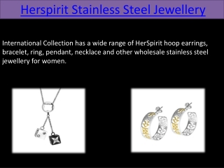 Herspirit Stainless Steel Jewellery