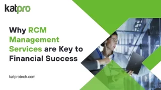 Why RCM Management Services are Key to Financial Success