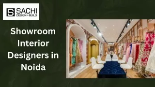 Showroom Interior Designers in Noida