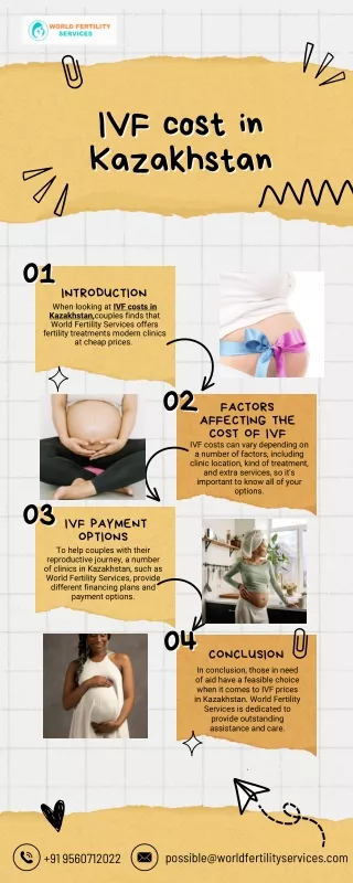 IVF cost in Kazakhstan | World Fertility Services