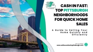Top Pittsburgh Neighborhoods for Fast Home Sales