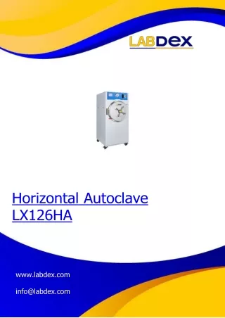 Horizontal-Autoclave