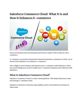 Salesforce Commerce Cloud_ What It Is and How It Enhances E-commerce