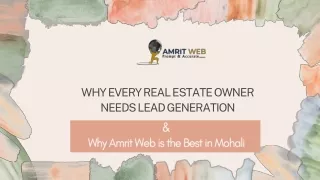 Amrit web real estate lead generation