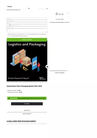 RAMIE FIBRE PACKAGING