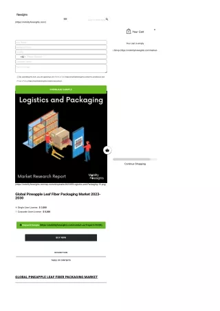 PINEAPPLE LEAF FIBRE PACKAGING