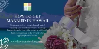 How To Get Married In Hawaii