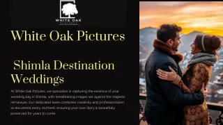 Destination wedding photographers  in Shimla