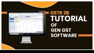 Step-by-Step Guide to Filing GSTR-2B Form Using Gen GST Software