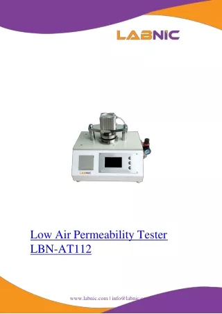 Low-Air-Permeability-Tester-LBN-AT112
