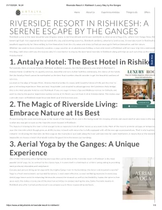 Wellness-Retreats-in-Rishikesh - Relax, Rejuvenate & Renew