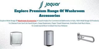 Explore Premium Range Of Washroom Accessories