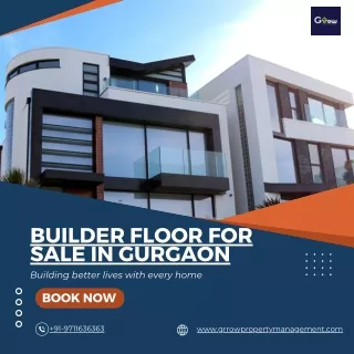 Builder floor for sale in Gurgaon