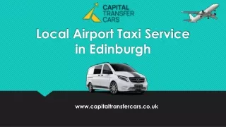 Local Airport Taxi Service in Edinburgh