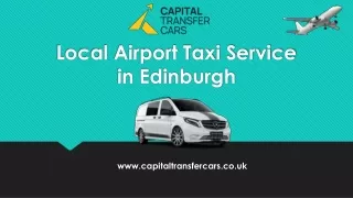 Local Airport Taxi Service in Edinburgh