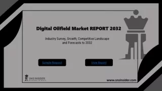 Digital Oilfield Market
