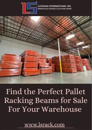 Pallet Racking Beams for Sale | Durable & Affordable Rack Beams