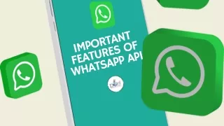 Key Features of WhatsApp API: Streamlining Customer Engagement