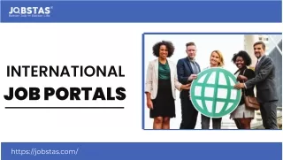 Find Your Dream Job Worldwide with Jobstas: Leading International Job Portals