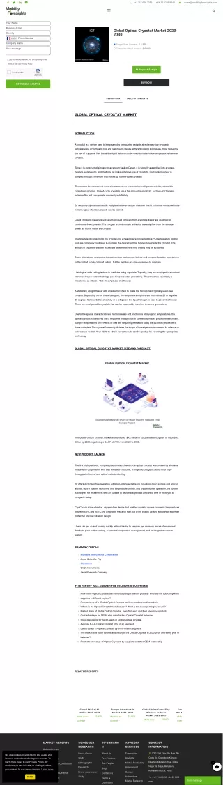 mobilityforesights_com Optical Cryostat Market