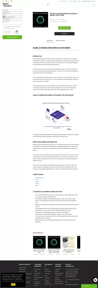 mobilityforesights_com AI Parking Monitoring System Market