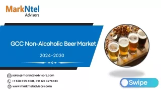 GCC Non-Alcoholic Beer Market Research Report Forecast (2024-2030)