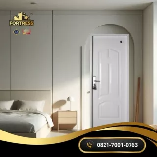 WA 0821 7001 0763 (FORTRESS) Pintu Utama Baja Motif Kayu di Kediri 