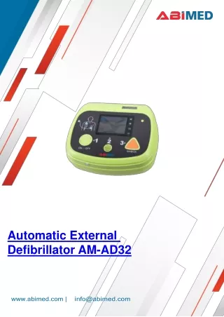 Automatic External Defibrillator