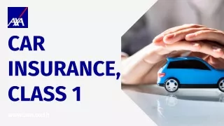 ประกันรถยนต์ ชั้น 1 | AXA Insurance