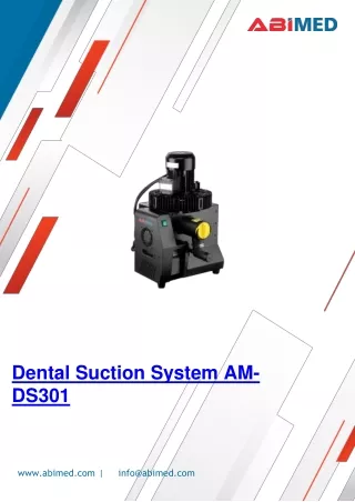 Dental Suction System