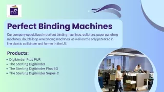 Achieve Professional Results Heavy Duty Binding Machines