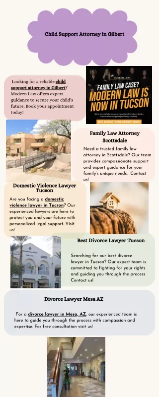 Child Support Attorney in Gilbert