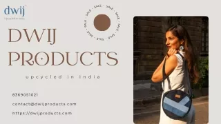 Unique Handcrafted Denim Purses made from Jeans for ladies