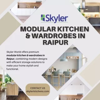 Modular Kitchen & Wardrobes in Raipur 35