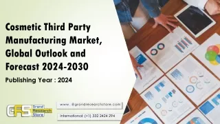 Cosmetic Third Party Manufacturing Market, Global Outlook and Forecast 2024-2030