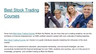 Best Stock Trading Courses