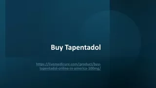 Buy Tapentadol