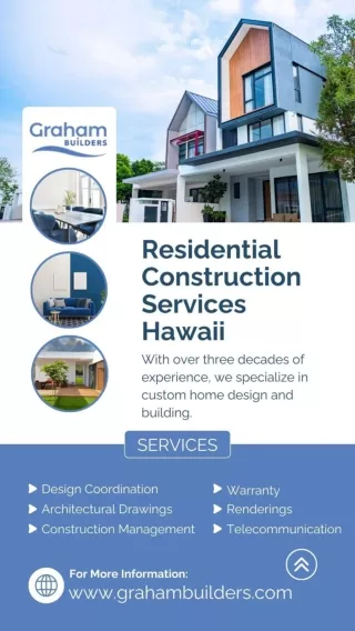 Residential Construction Services Hawaii