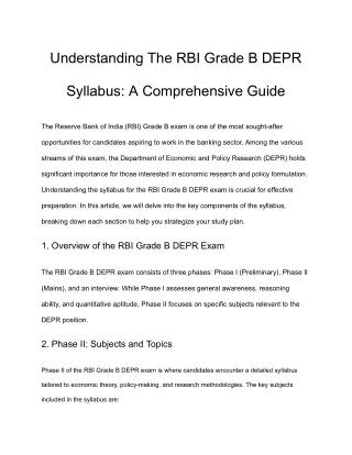 Understanding the RBI Grade B DEPR Syllabus_ A Comprehensive Guide (2)