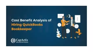 Cost Benefit Analysis of Hiring QuickBooks Bookkeeper