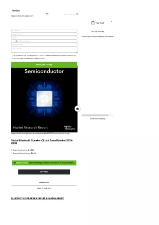 BLUETOOTH SPEAKER MARKET
