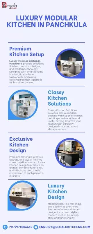 Luxury Modular Kitchen in Panchkula
