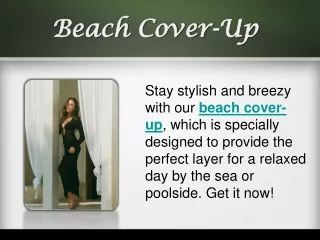 Beach Cover-Up