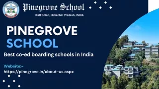 Best co-ed boarding schools in India