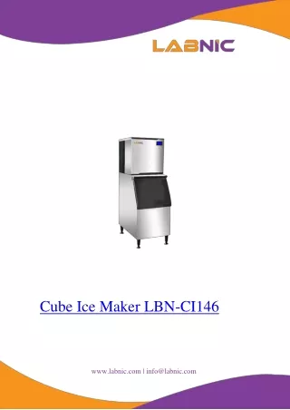 Cube Ice Maker 1350 W