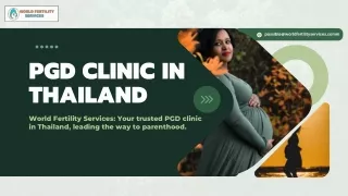 PGD Clinic in Thailand | World Fertility Services