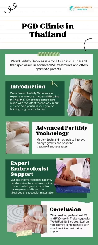 PGD Clinic in Thailand | World Fertility Services