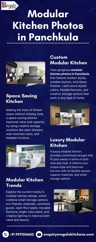 Modular Kitchen Photos in Panchkula