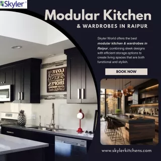 Modular Kitchen & Wardrobes in Raipur 36