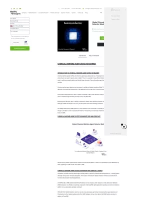 Global Chemical Warfare Agent Detector Market